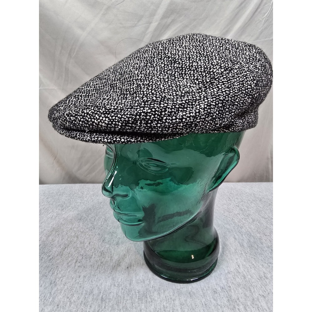 Vintage Ordella Multi blend Men's Gray Fedora Size Large L Made In Italy